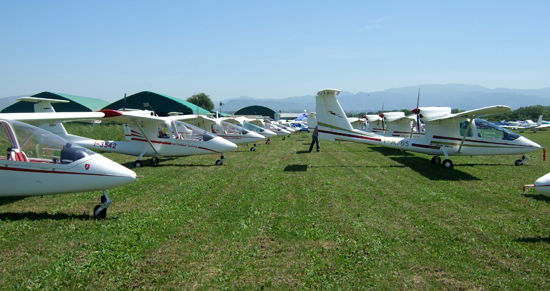 Record attendance at the Sky Arrow fly-in